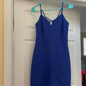 GUESS Blue Dress